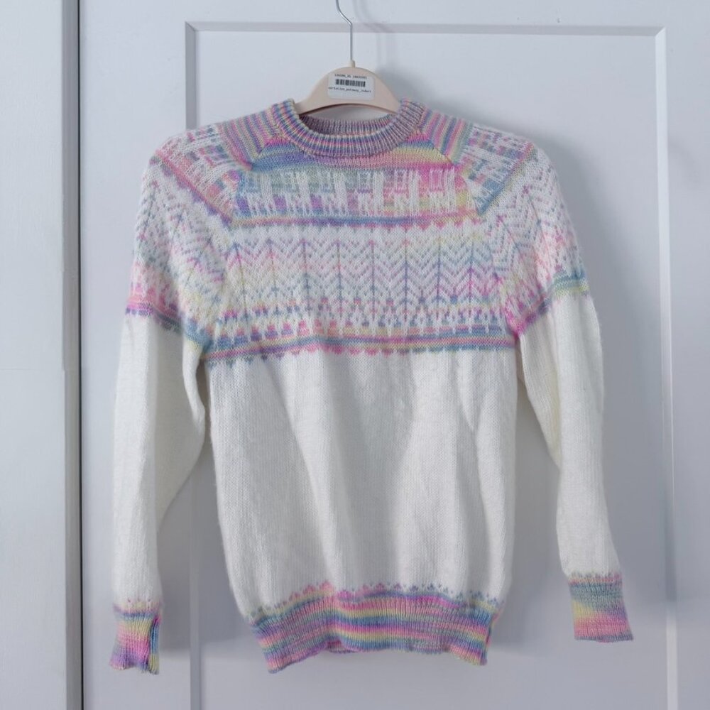 100% genuine baby alpaca sweater from Peru, XS